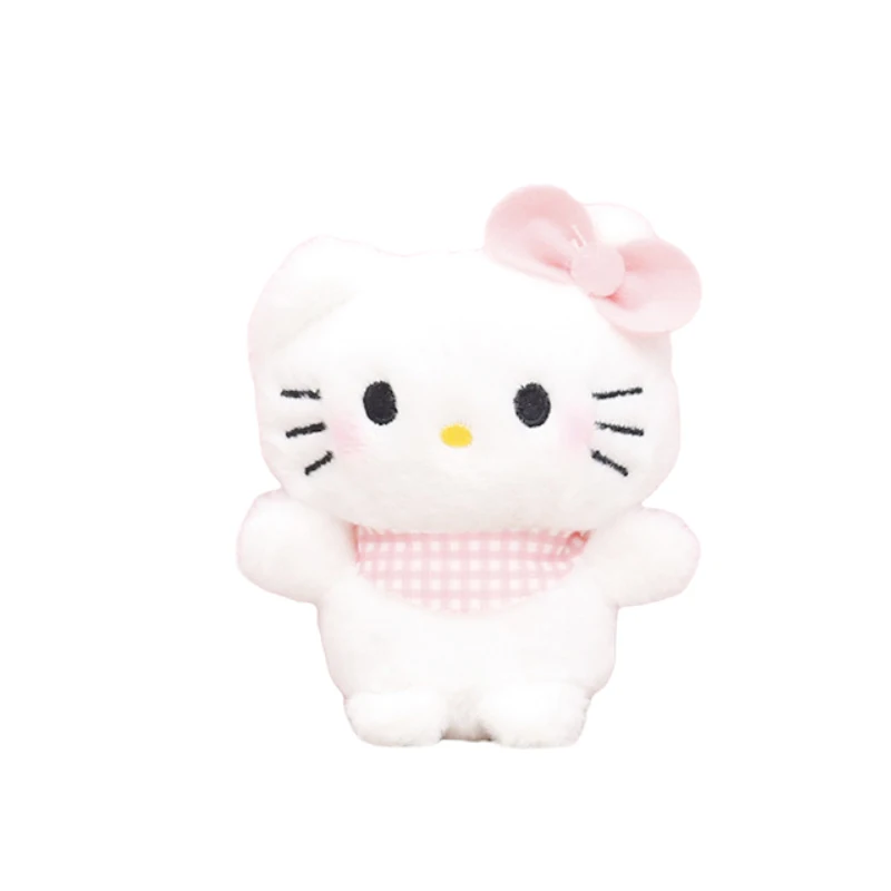 thumbnail image 1 of Peluche de dibujos animados de Sanrio de 12 cm, Kawali Kuromi, Hello Kitty, My Melody, Cinnamoroll, muñeco de peluche suave, colgante, juguetes para niñas, regalo de Navidad para niños, 1 of 5