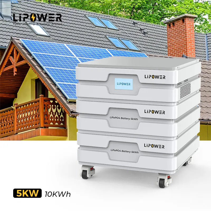 

Lipower 5Kw Inverter 48V 100ah 200ah Ess Home Energy Storage Lifepo4 Battery all in one systems