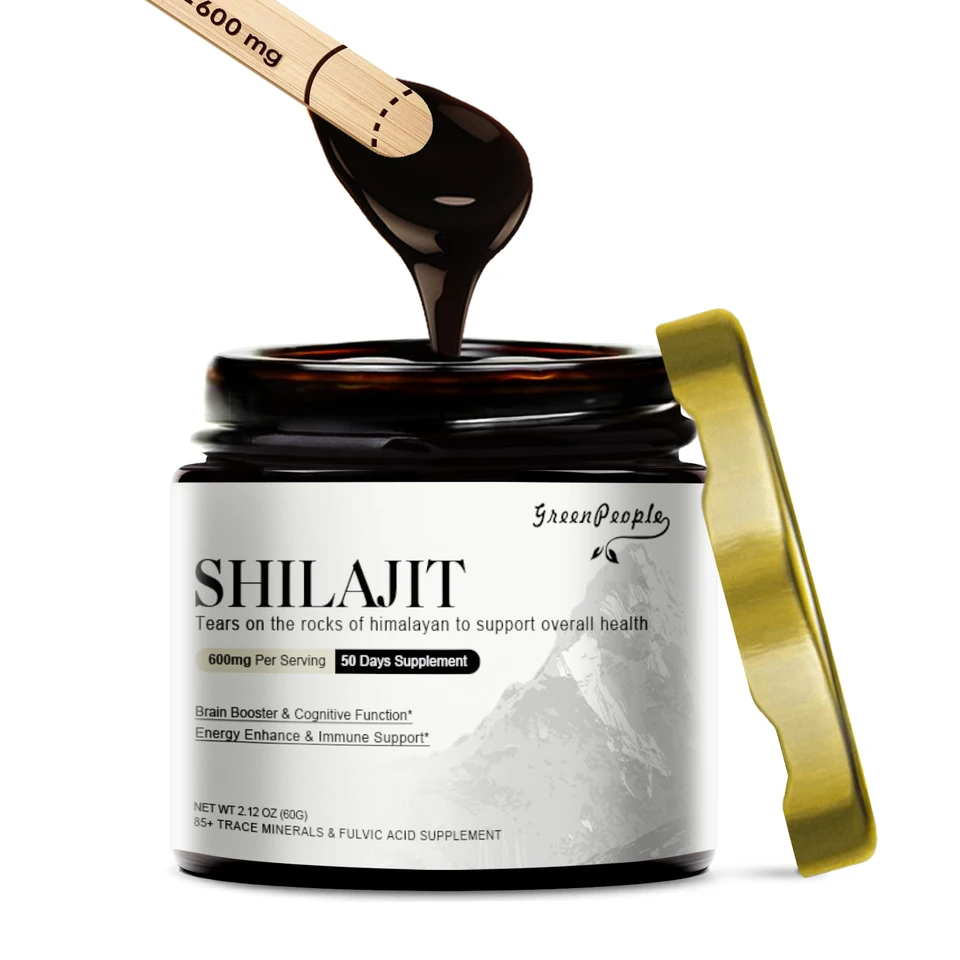 Organic Himalayan Shilajit Resin for Wellness Support