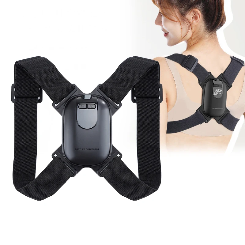 Intelligent Pose Corrector Trainer Strap Gobbo Vita Regolabile Supporto Per La Colonna Vertebrale Brace Back Sensore Intelligente Corsetto Di Vibrazio
