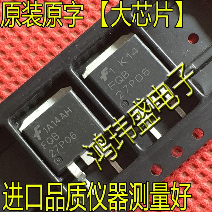 

(10Pcs/lot) FQB27P06 27P06 TO263
