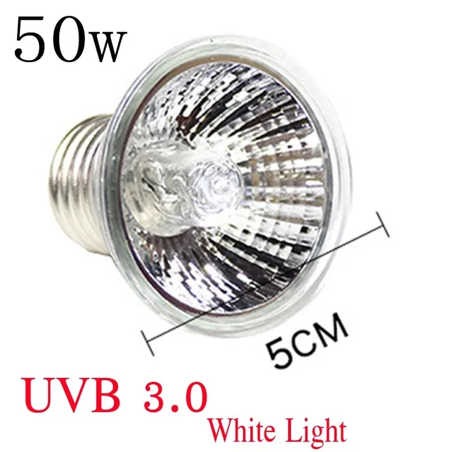 220V 25/50/75W UVA+UVB Reptile Lamp Bulb Turtle Basking UV Light Bulbs Heating Lamp Amphibians Lizards Temperature Controller 3