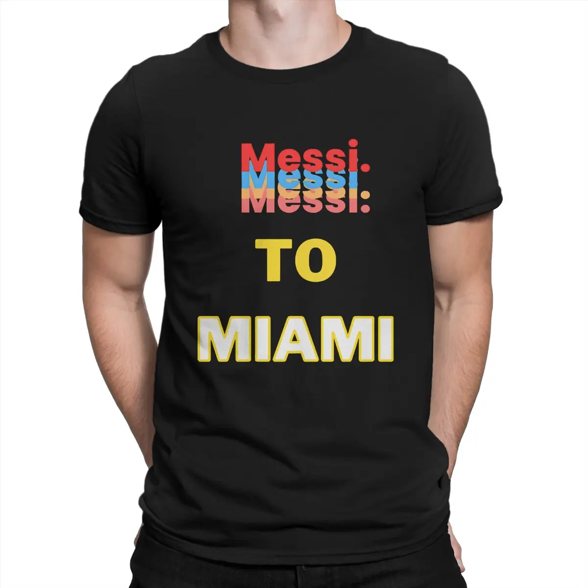 Inter M-Miami Maglietta Da Uomo Love Distintivo T Shirt Harajuku Felpe New Trend
