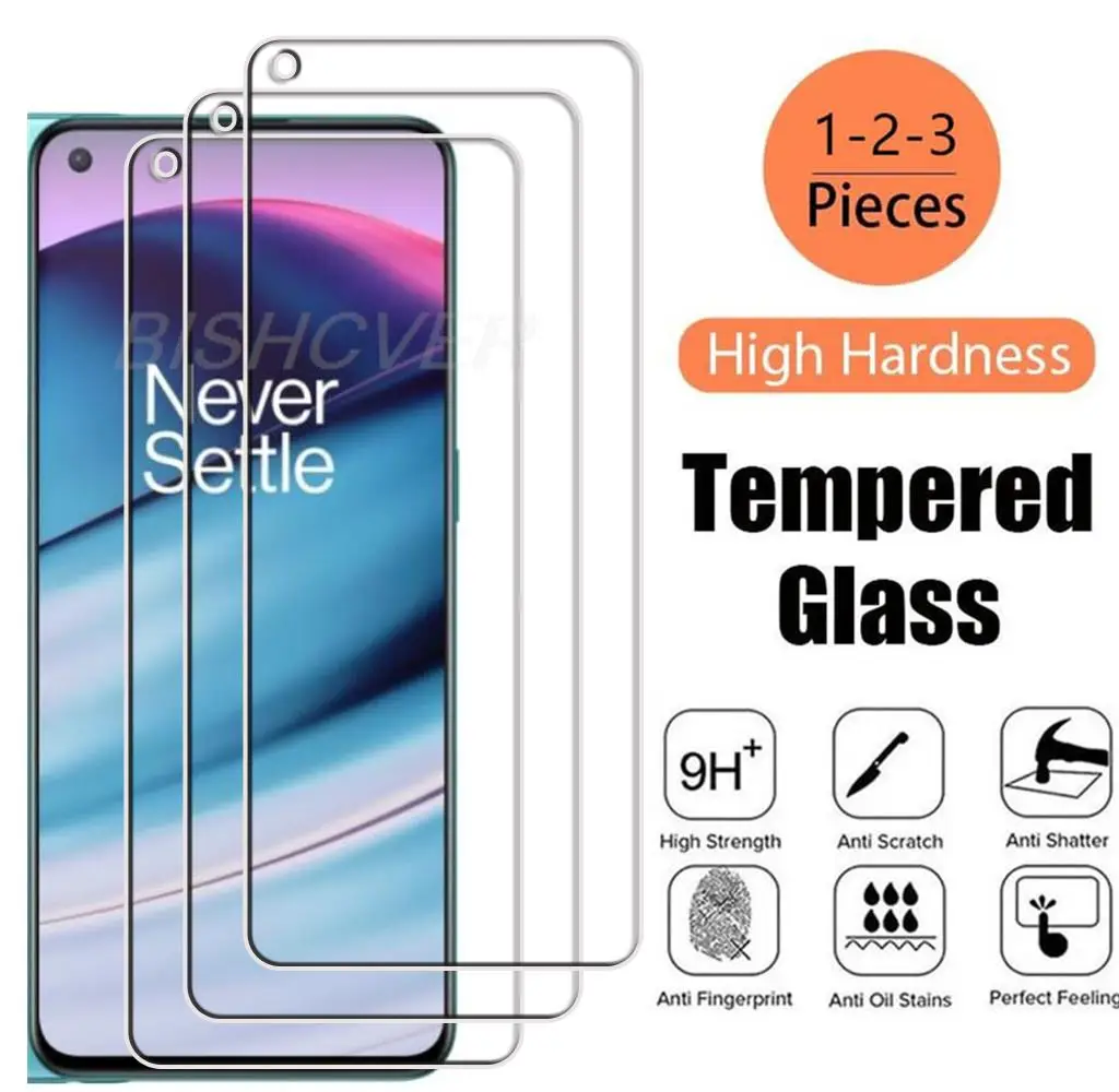 

Закаленное стекло для OnePlus Nord CE 5G 6,43 дюйма 2021 EB2101, EB2103, защитная пленка для экрана телефона