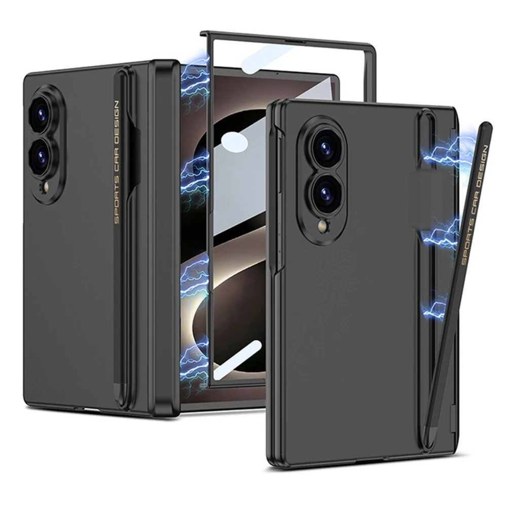Premium Anti-Fall Shockproof Bumper Case with Pen Holder