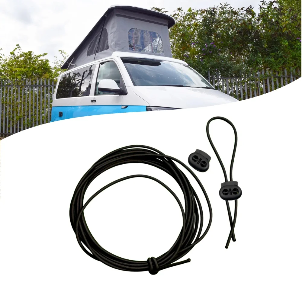 Soffietto elastico per tetto camper con clip di sicurezza per VW T4 T5 T6 - immagine 5