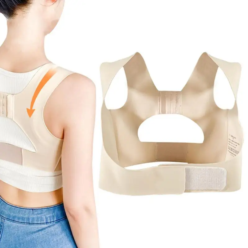 

Adjustable Clavicle Posture Corrector Women Upper Back Brace Shoulder Support Bra Chest Support Belt Corset Posture Correction