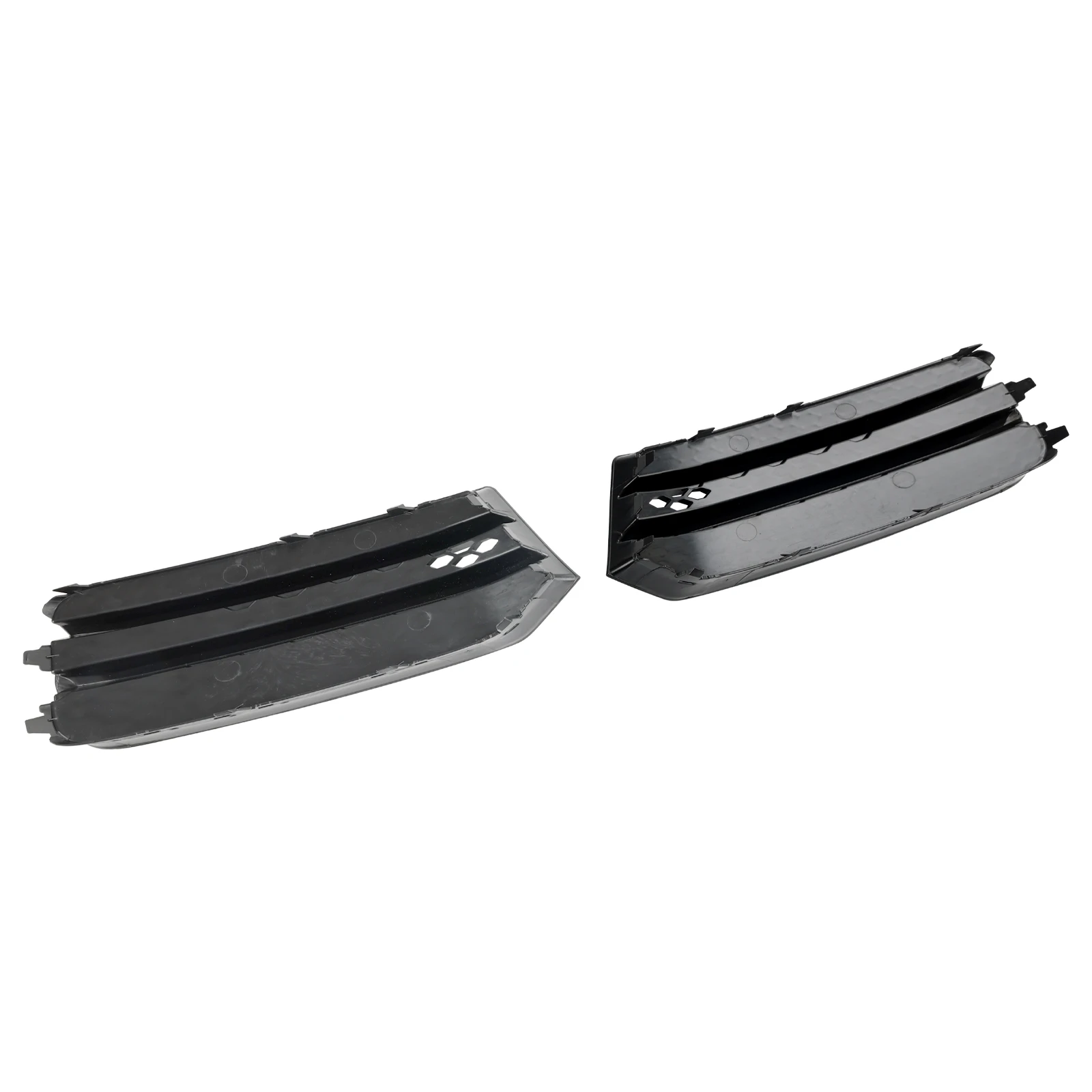 Artudatech 2 Stück Frontstoßstangen-Nebelscheinwerfer-Abdeckung, Grill, passend für Audi A1 8X 2015–2018 – Detail 1