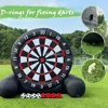 Commercial Outdoor Inflatable Soccer Darts Giant Soccer Darts with Soccer Ball Support Frame for Kick Dartboard Sport Game 4