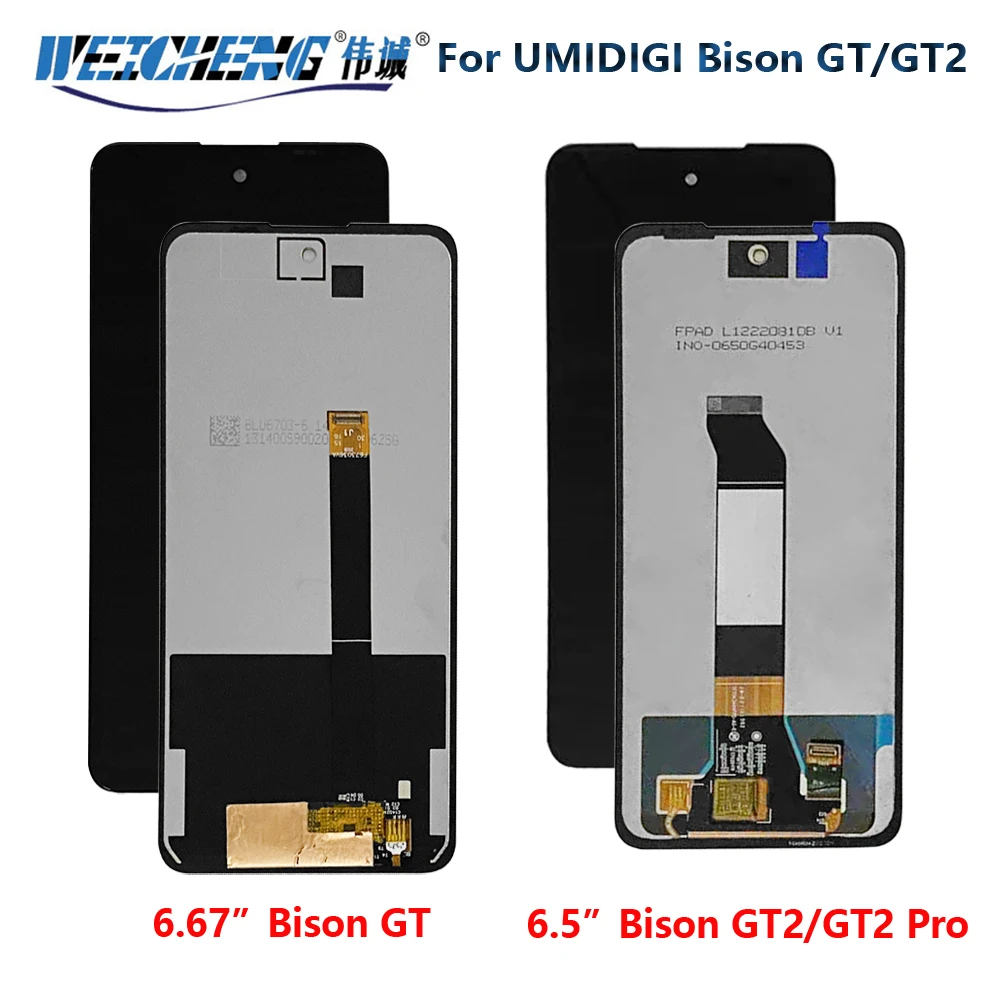 

Original Display For Umidigi Bison GT2 LCD Touch Screen Digitizer For UMIDIGI BISON GT2 Display LCD For Bison GT2 Pro Screen