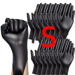 Black Disposable Gloves for Household and Kitchen Use - Multipurpose Cleaning and Cooking Tools (S)