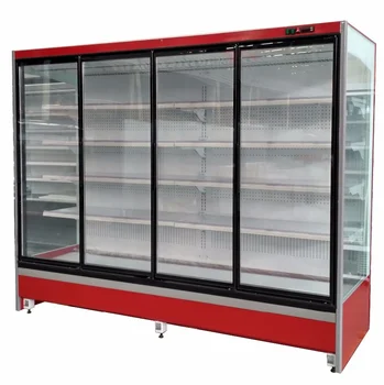 Supermarket Commercial Refrigerator Vegetable Fruit Cake Display Chiller