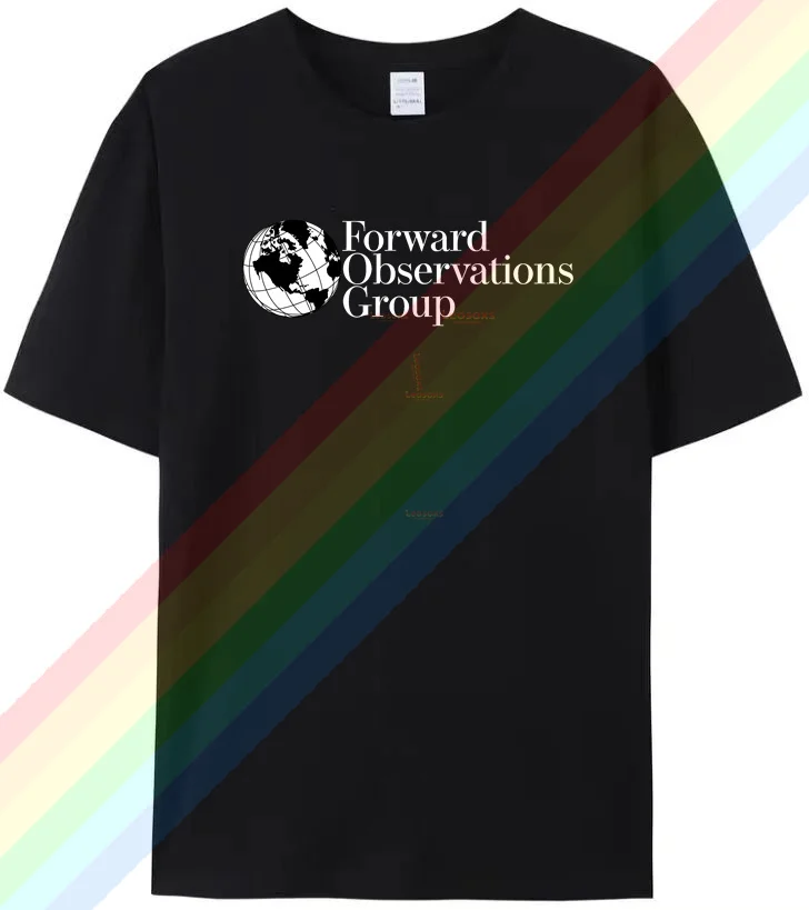 

2024 Summer Men's Forward Observations Group Cotton T-Shirt Women's Casual Breathable Printed Short Sleeves