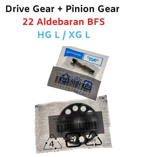 Original Japan S Pinion Gear / Drive Gear For 22 Aldebaran Bfs Hg L 7.8 /  Xg L 8.9 Genuine Fishing Repair Parts Gears - Fishing Reels - AliExpress