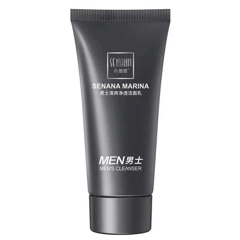 Men's Refreshing Clearing Facial Cleanser Deep Cleaning Oil Control Purify Pores Improve Skin Dullness Moisturizing Cleanser