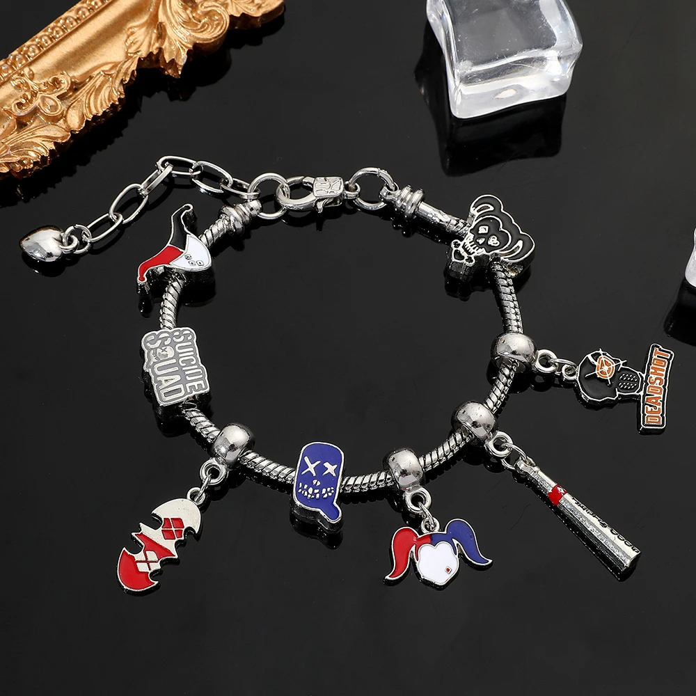 Harley Quinn Inspired Funky Bracelet | Unique Creations by Amy | Funky  handmade jewelry