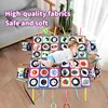 0-36M Baby Early Learning Toy Black and White High Contrast Sensory Books Toy Puzzle Cloth Book Game Pad Infants Activity Toys 2