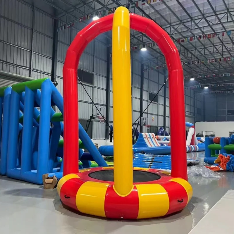 Size Outdoor Park Single Seat Inflatable Trampoline Ride for Children on Sale