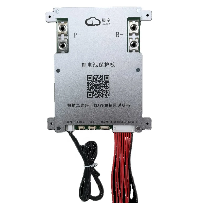 

DDP DPD JK BMS 4s 8s 100A 200A Smart BMS with 1A 2A Active Balance current for LiFePO4 Lithium Li-ion battery JK-B2A8S20P