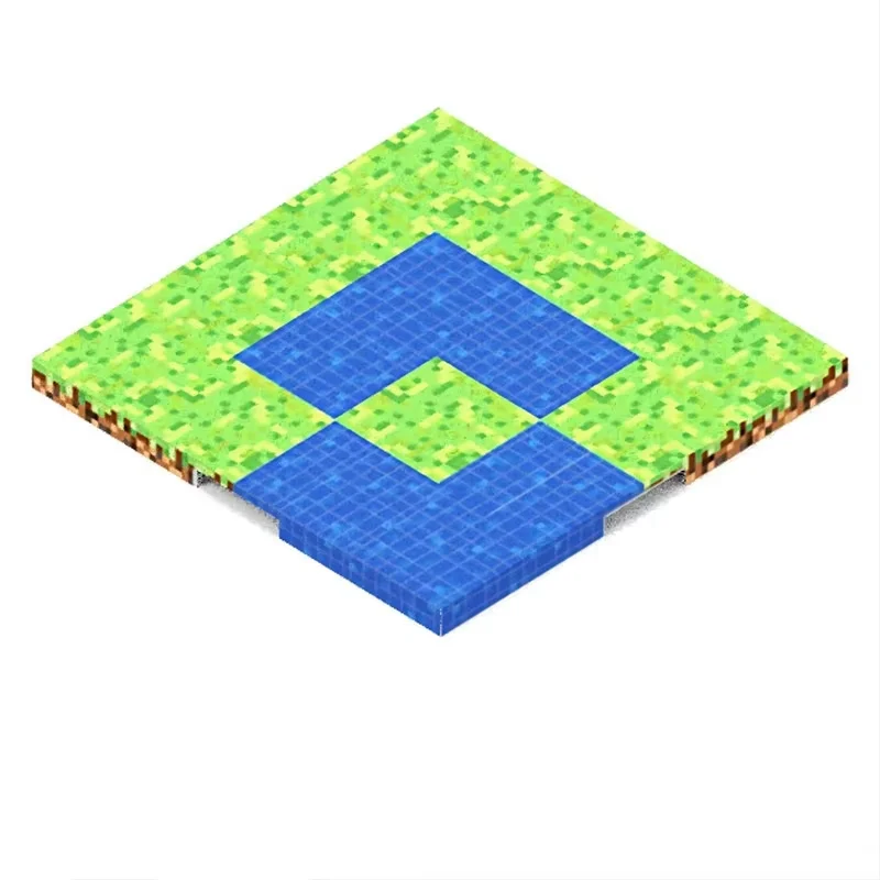 Magnetic Building Blocks Magnetic Assembly Toy Magnetic Alphabet Toys Magnetic Base Plate Variety Baseplates Match Mine World Magnetic Building Blocks Toys for Boys Girls Children Gift