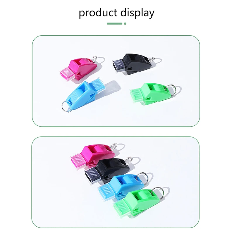High Quality Sports Like Big Sound Whistle Seedless Plastic Whistle Professional Soccer Basketball Referee Outdoor Sport