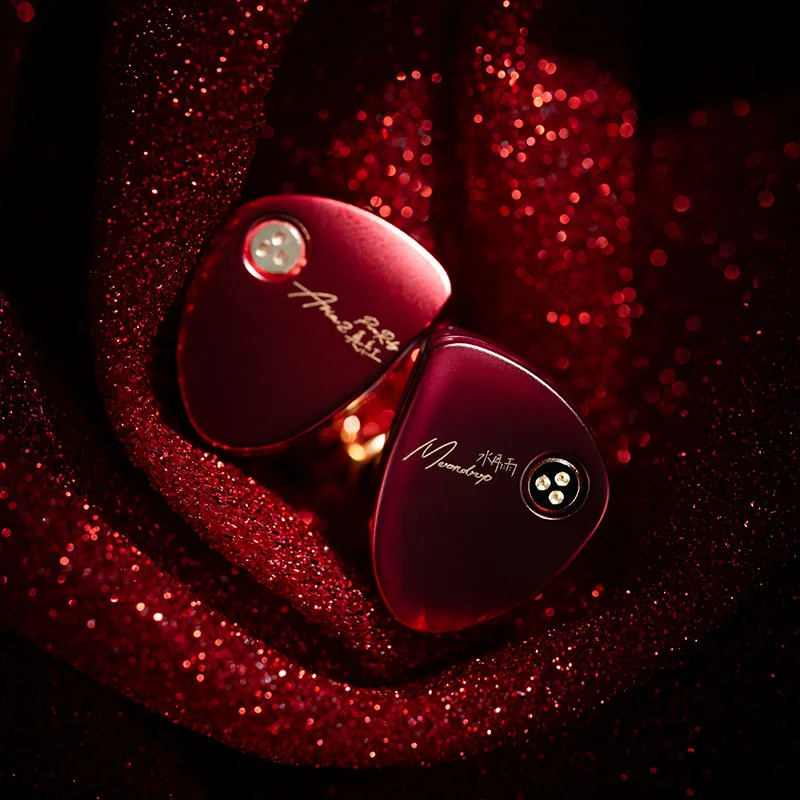 Moondrop Aria2 真紅 MOONDROP ARIA 2 Earphones High Performance IEMs Earbuds with