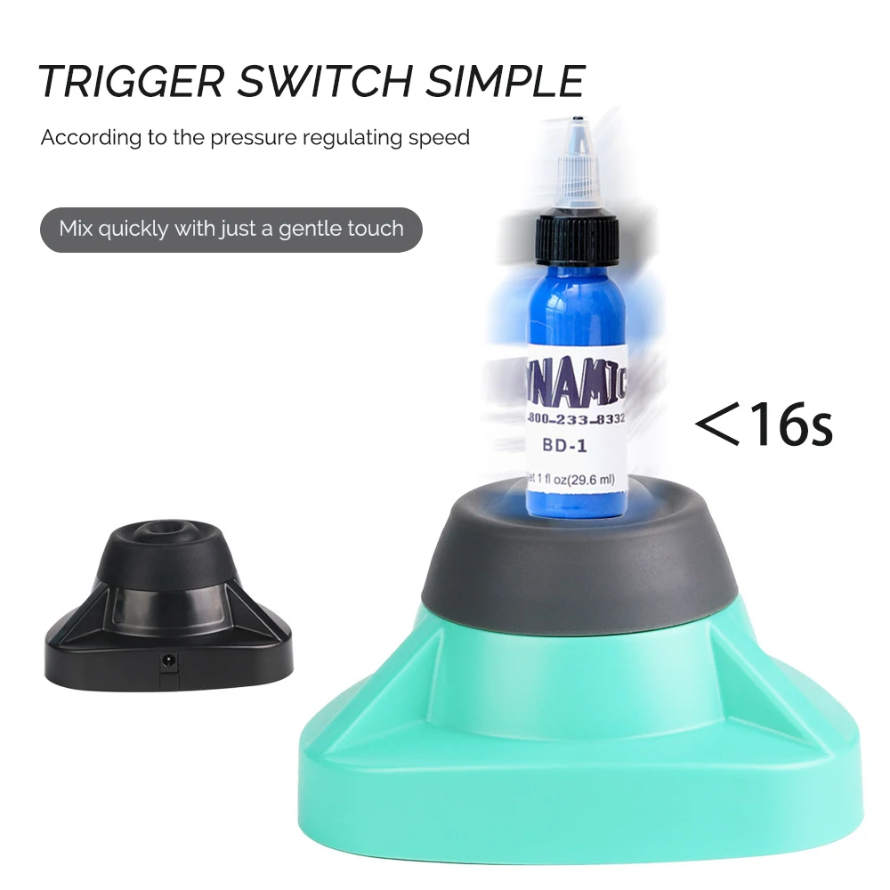 10000RPM High Frequency Vibration Vortex Mixer Liquid Anti-Caking Shaking Mixer Nail Polish Pigment Airbrush Paint Ink Shaker