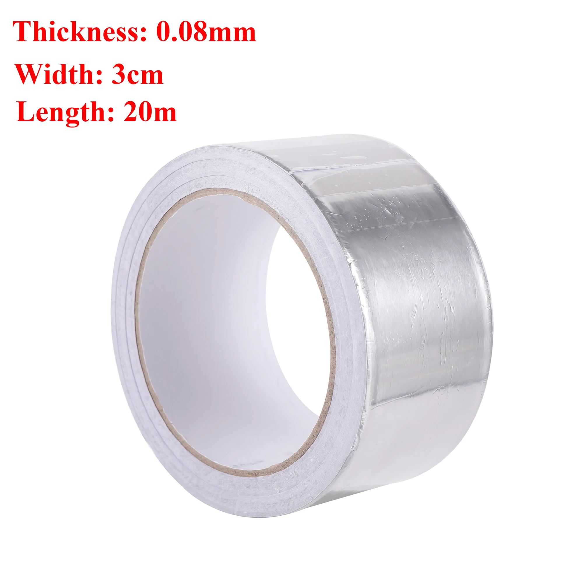 Sellador autoadhesivo de papel de aluminio, cinta de parada de fugas impermeable para exteriores, reparación y sellado de fugas, tubería de jardín, emergencia, 20m