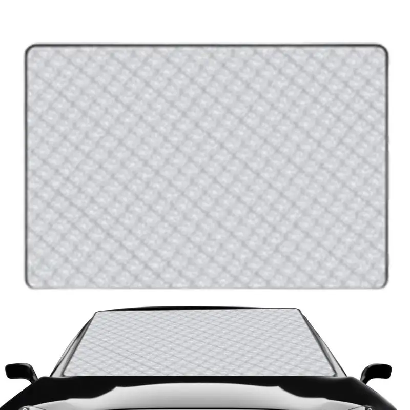

Universal Car Front Windshield Cover Auto Sunshade Snow Ice Protection Cover Automobile Magnetic Cover Window Windshield