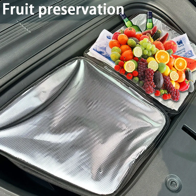 For Tesla Model Y 2020-2025 & Model 3 highland 2024 Frunk Cooler Organizer Insul