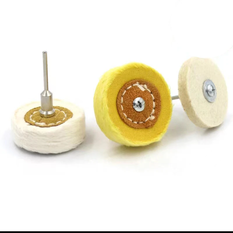 

Polishing Wheel Cloth Buffing Wheel Gold Silver Jewelry Mirror Polish Pad for Dremel Accessories Shank