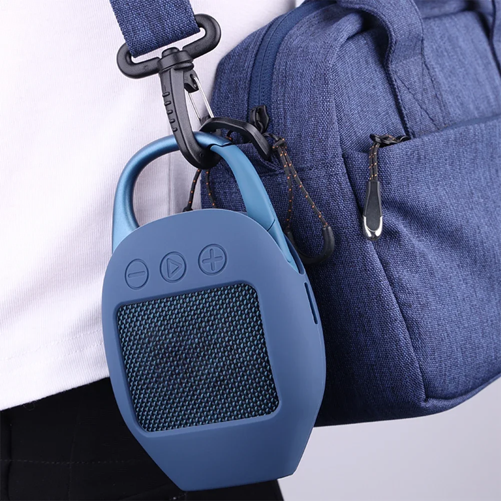 Silicone Cover Case For JBL CLIP5 Portable BT Speaker Protective Skin Shockproof Soft Carrying Case Speaker Shell Accessories