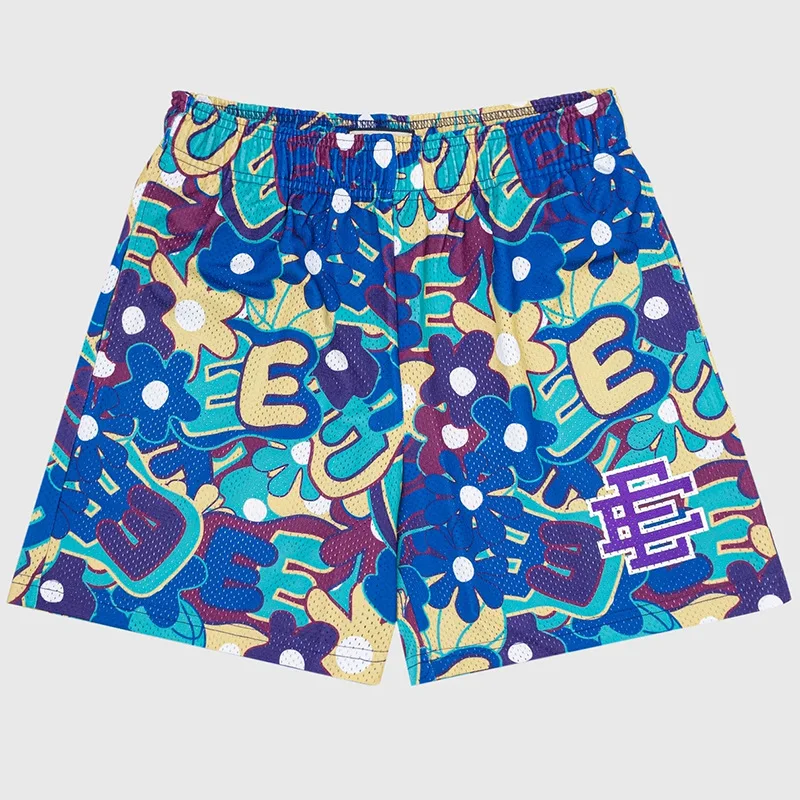 Eric Emanuel EE Camo Vacation Shorts - Mesh Gym and Basketball Shorts for Summer Fashion 4