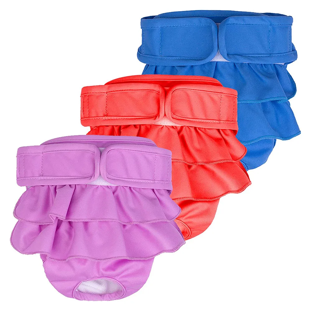 Dog Panties Diapers for Female Dogs Physiological Pant Girls Dogs Briefs Pet Puppy Shorts Underwear for Small Medium Large