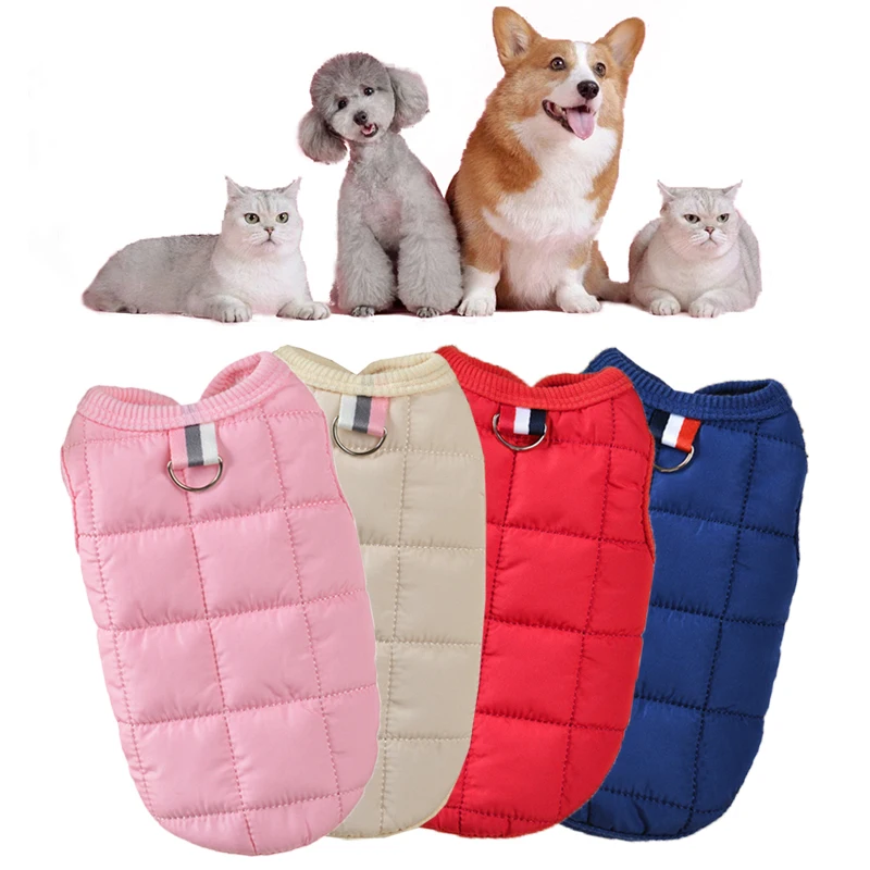 

Pet Dog Clothes For Small Dogs Winter Warm Windproof Dogs Jacket Padded Clothing Yorkie Chihuahua Puppy Cat Outfit Vest Apparel
