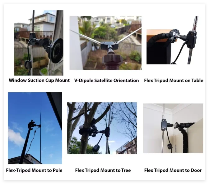 Kit antenna dipolare multiuso per RTL-SDR Blog SDR V3 V4 - Image 2