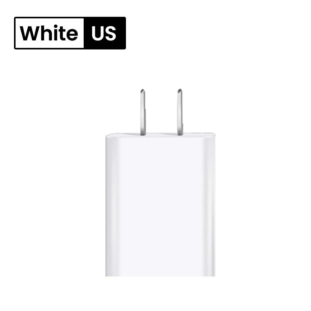 Universal 5V 2A USB Wall Charger with EU/US Plug - Choose 1 or 2 Pieces