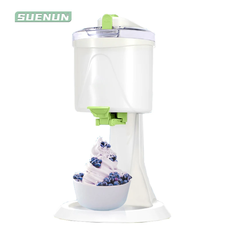 

1L Desktop Ice Cream Machine Household Automatic Hard Cone Ice Cream Machine Large Capacity DIY Fruit Ice Cream Maker
