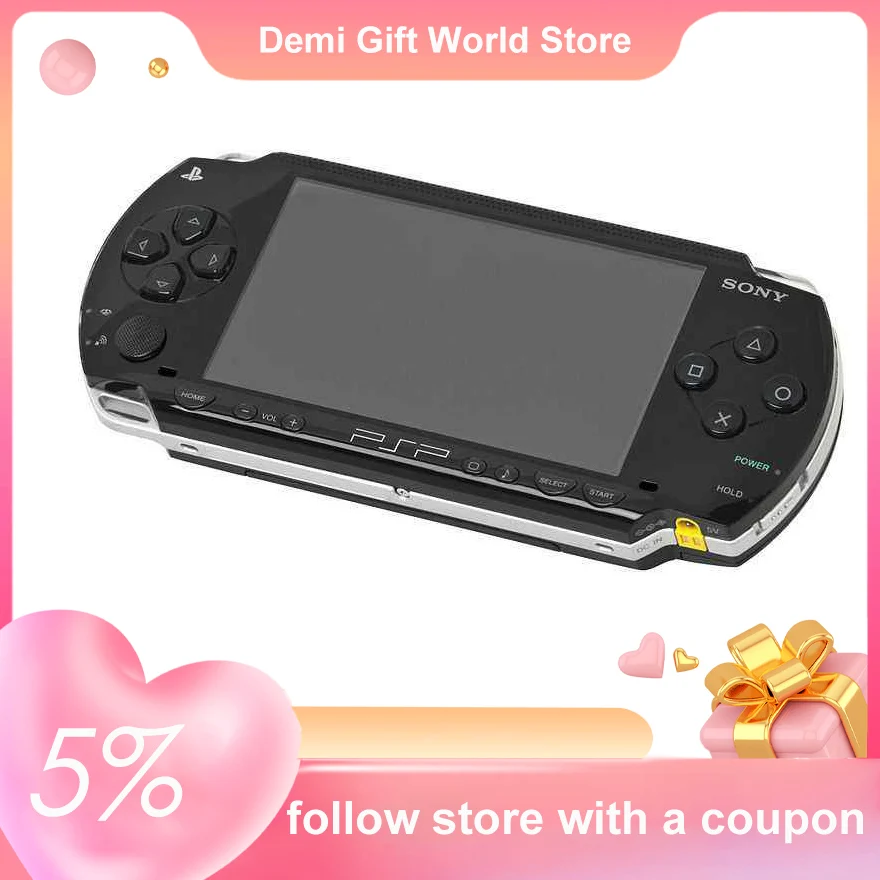 Original black PSP refurbished PSP for Sony PSP 1000 PSP1000 game
