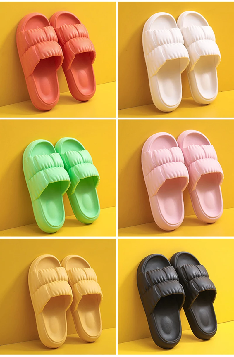 3.5 cm Platform Single Strap Women Slides - true deals club