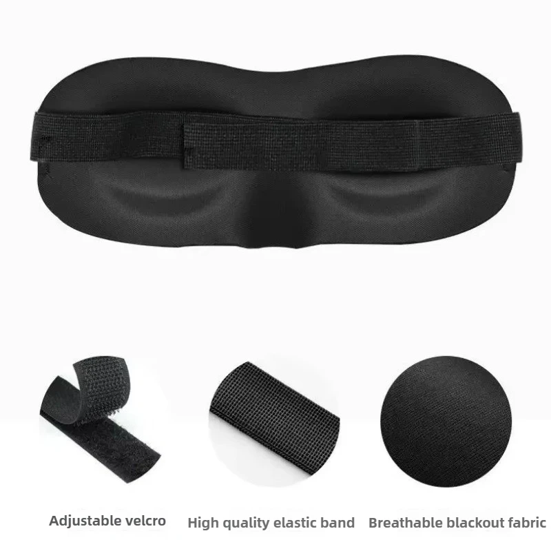 Sleep Mask 3D Blindfold Concave Molded Night Face Mask Block Out Light Women Men Eyepatch