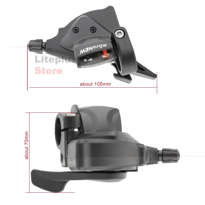 シフター・レバー Amazon | シフター シフトレバー 3x7 21 自転車ブレーキと レバー