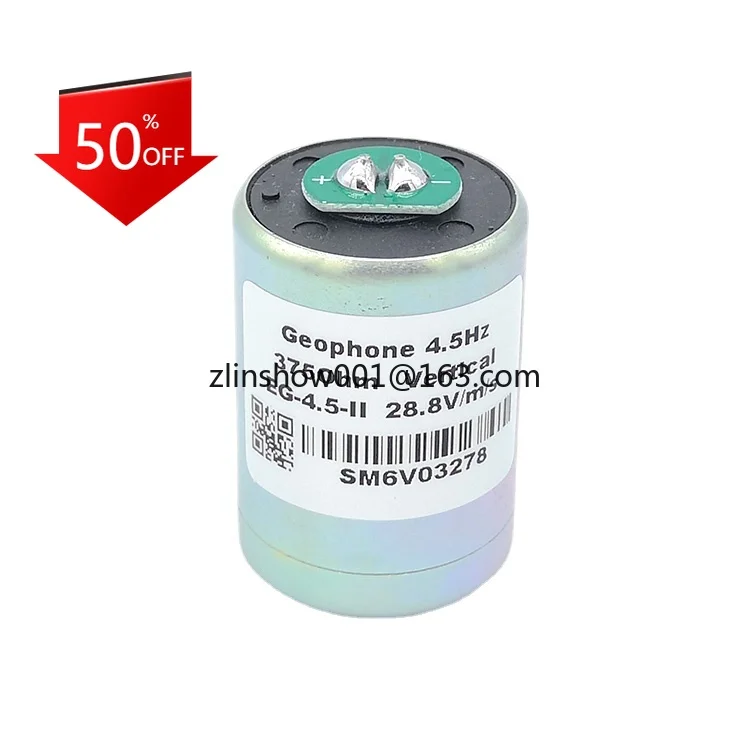 Vendita Calda Equivalente A Sm-6 Geophone 4.5Hz Sensore Sismico Verticale 4.5Hz Geophone/Geofono
