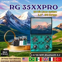 Anbernic RG 35XXPro RG35XX Pro 3,5-дюймовый экран IPS, игровая консоль Linux, 64-битный ретро-игровой плеер, WIFI, 256G PSP, подарок, хит продаж
