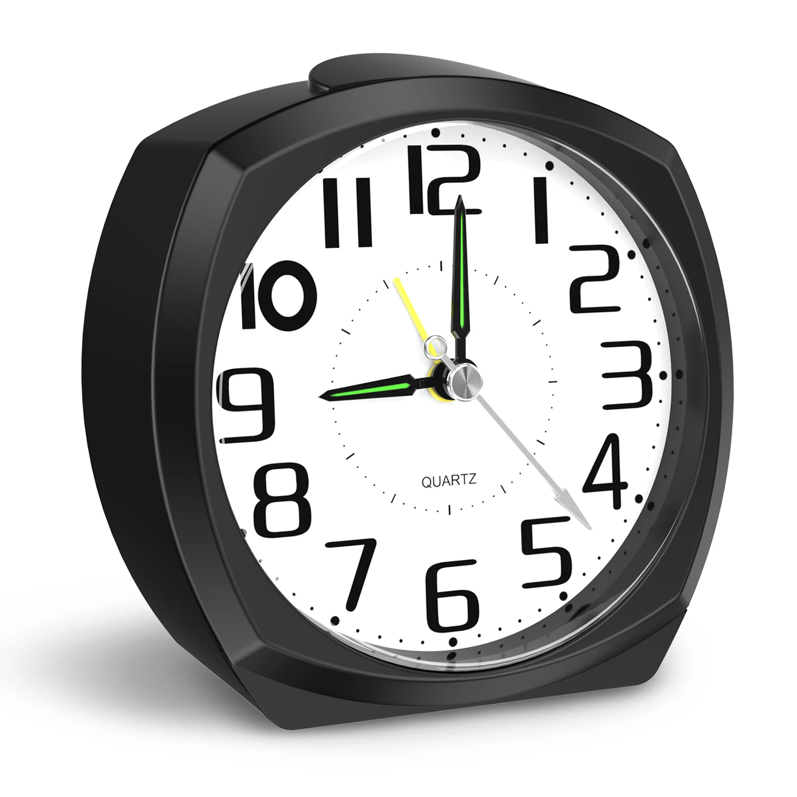 Digital Table Clock Digital Clock Table Clock ORIA Silent Alarm Clocks Analog Alarm Clocks for Heavy Sleepers Non Ticking Bedside Clock with Luminous for Bedroom Office Desk