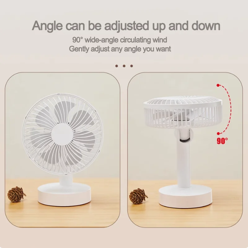 USB Silent Desktop Fan 3