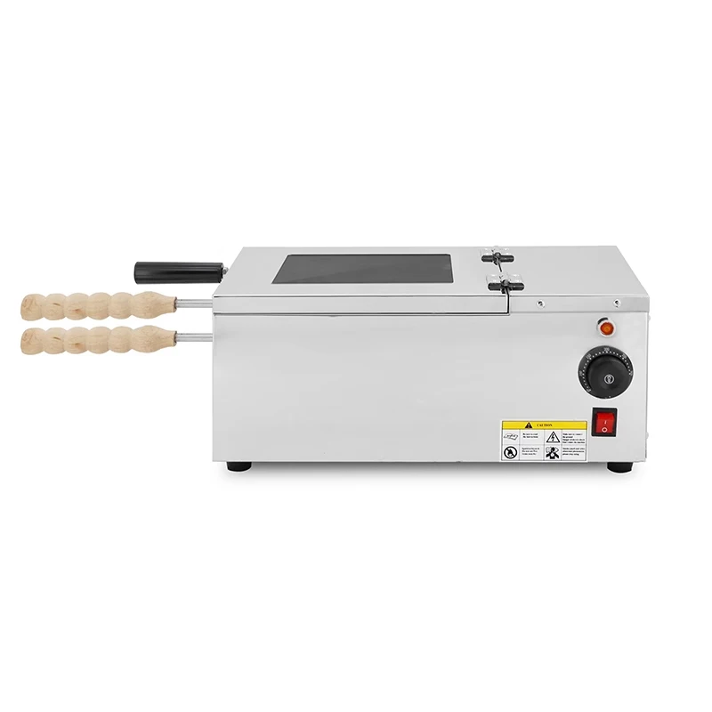 Chimney Bread Roll Baking Machine Ice Cream Bread Cone Maker Cake Baking Machine Kurtos Kalacs Oven 5