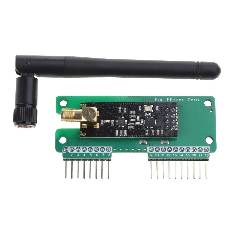 Flipper NRF24 및 GPIO 모듈용 Antanna 포함 장거리 전송 거리 향상된 무선 통신