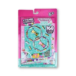 Sticki Bands Bracelet Set - Wearable Sticker Bracelets with 160 Mini Stickers and Over 1,000 Unique Designs (160 Mini Stickers)
