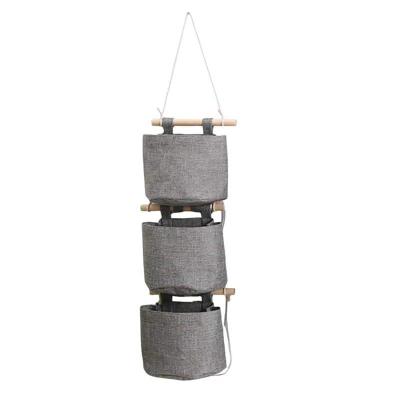 Closet Detachable Free Combination Foldable Washable Hanging Storage Bag For Room Bathroom,Gray Durable Easy To Use